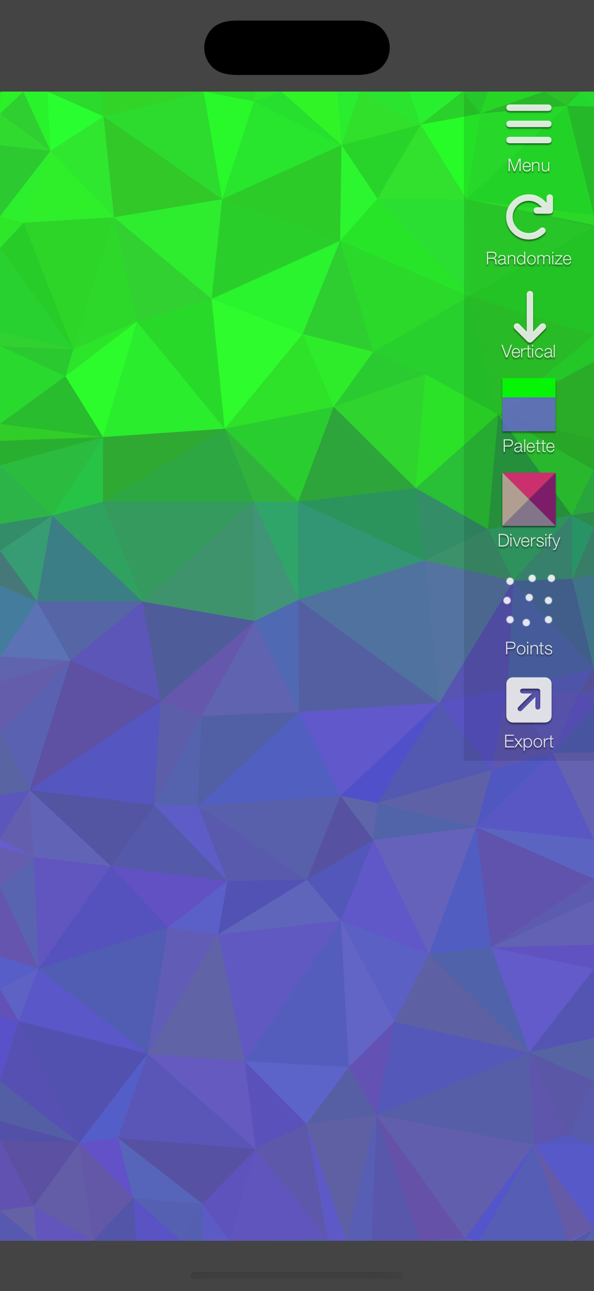 Polygen PolyGen - Low Poly Art Generator for iOS